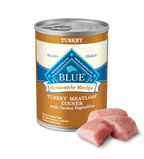 Blue Buffalo Adult Homestyle Turkey Meatloaf with Garden Vegetables Wet Dog Cans (12.5oz)