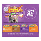 32Ct 5.5oz Friskies Pate Poultry Favorite's Variety Pack