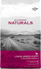 Diamond Naturals Large Breed Puppy Lamb and Rice Dry Dog Food (20lb)