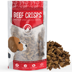 Tickled Pets Beef Lung Dog Crisps (8oz)