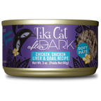 Tikicat Adult After Dark Chicken, Chicken Liver and Quail Soft Pate (3oz)