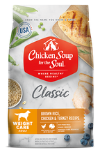 Chicken Soup Adult Brown Rice, Chicken and Turkey Weight Care Dog Food