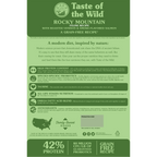 Taste of the Wild Adult Rocky Mountain Venison and Salmon Feline Food