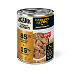 Acana Adult Grain Free Premium Chunks Poultry Wet Dog Food (12.8oz)
