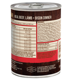 Merrick Grain Free Real Beef, Lamb and Bison Wet Dog Food (12.7oz)