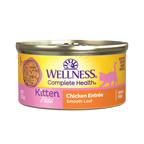 Wellness Complete Health Kitten Chicken Pate Wet Cat Food (5.5oz)