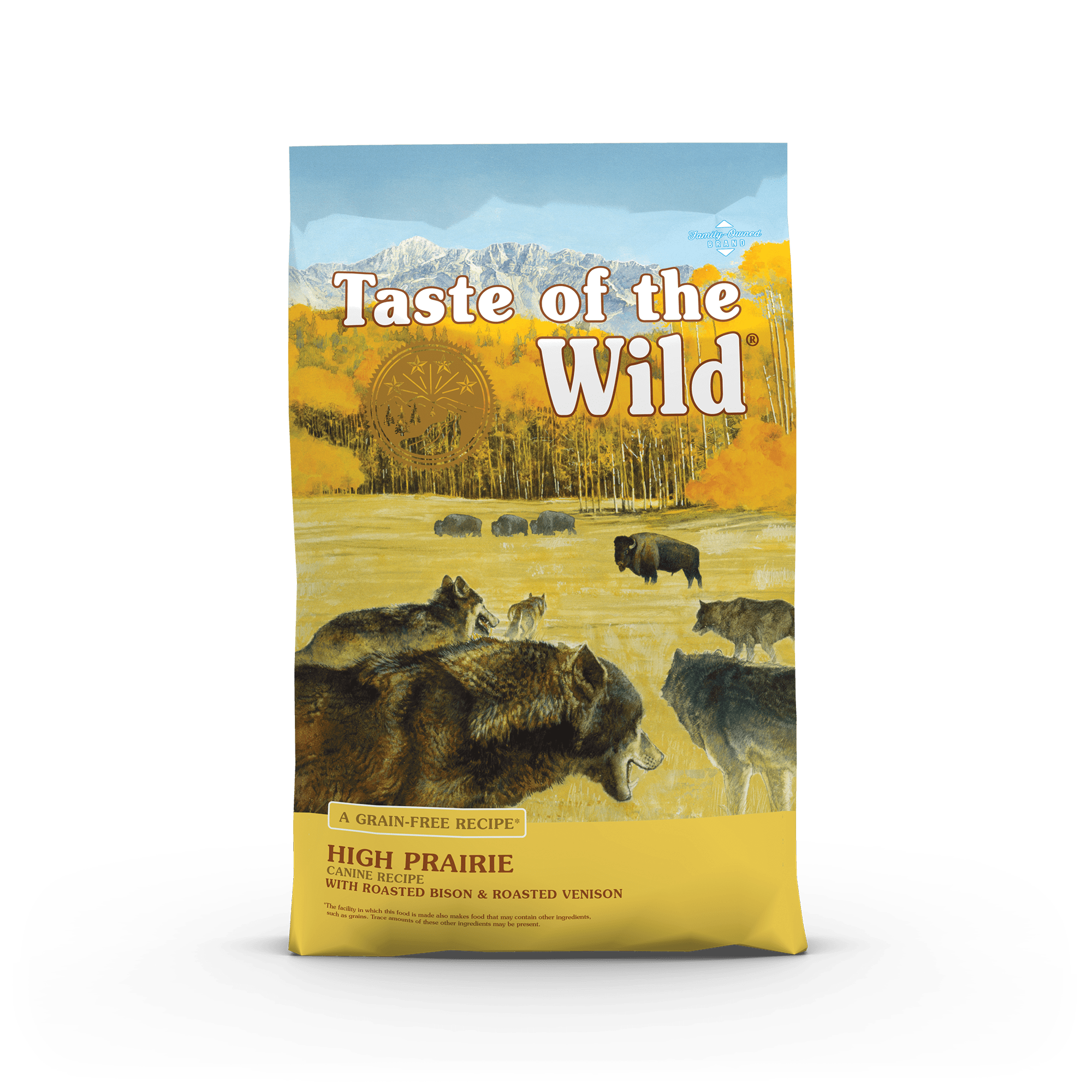 Taste of the Wild Adult High Prairie Bison byand Venison Canine Food