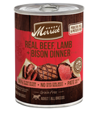 Merrick Grain Free Real Beef, Lamb and Bison Wet Dog Food (12.7oz)