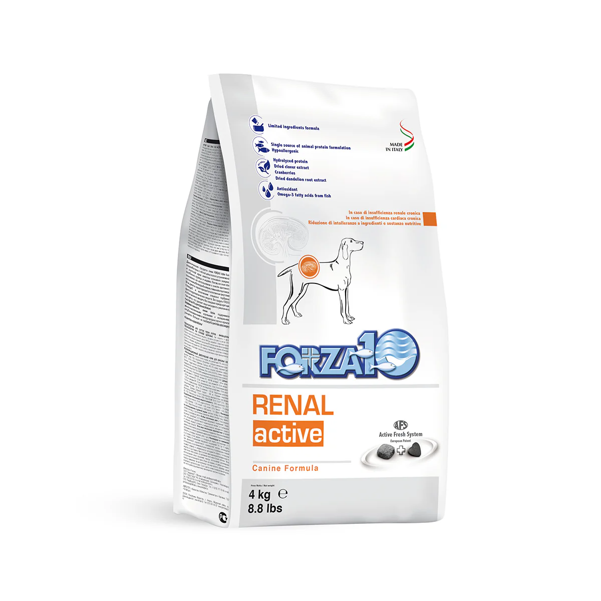 FORZA10 Adult Anchovy Renal Active Dog Food (8.8lb)