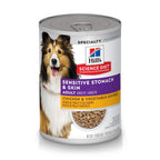Science Diet Adult Sensitive Stomach & Skin Chicken & Vegetable Entrée (12.8oz)