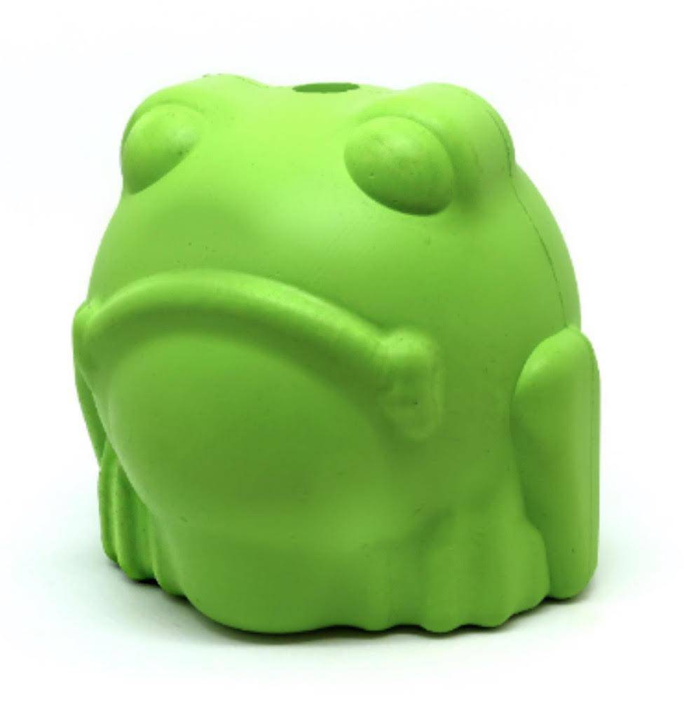 Bull Frog Dog Chew Toy & Treat Dispenser - USA Made | SodaPup