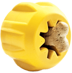 Gear eDispenser - Durable Rubber Yak Chew Holder & Treat Pocket | USA Made