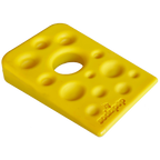 Swiss Cheese Wedge Nylon Dog Chew Toy for Aggressive Chewers | SodaPup
