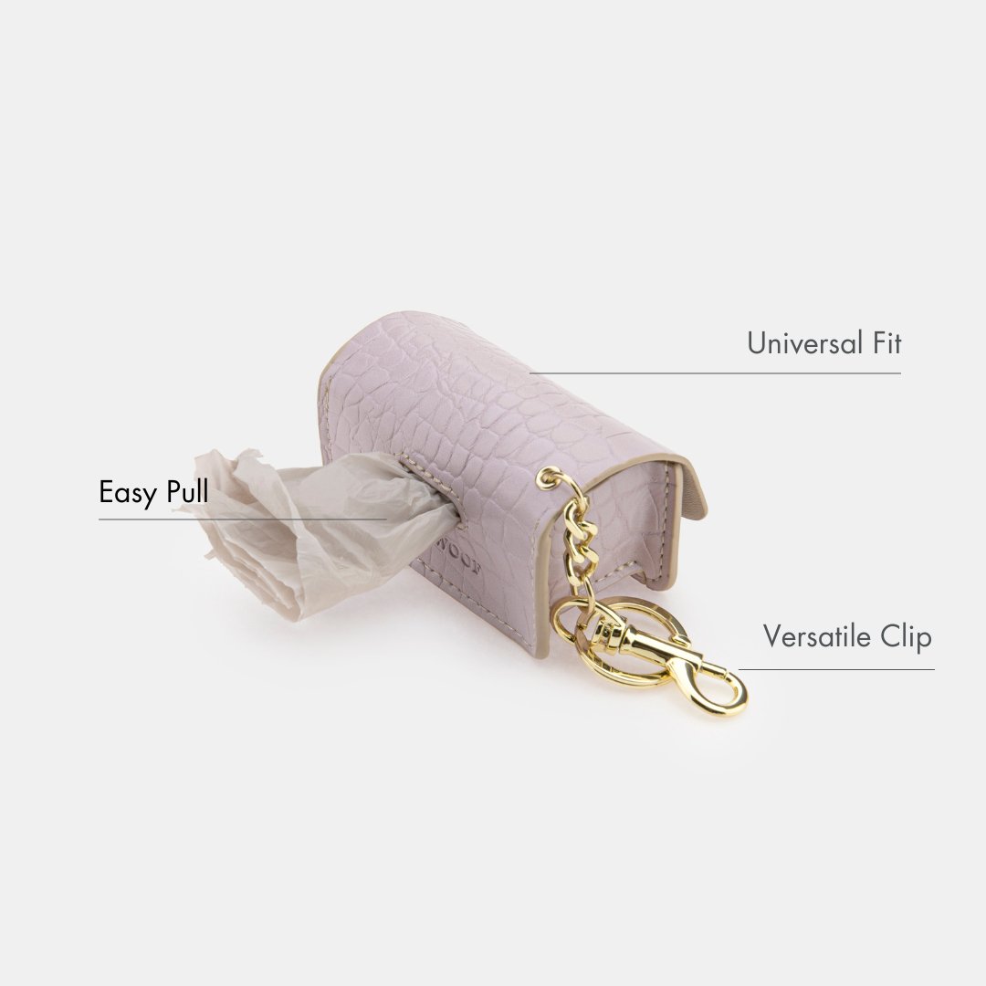 Waste Bag Holder - Vegan Leather - Bag Dispenser